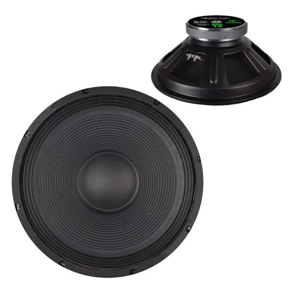 Magicvoice MV-15 Maks. 700 Watt / Rms 350 Watt 15” Siyah 38 Cm Woofer Yedek Hoparlör ürün görseli 1