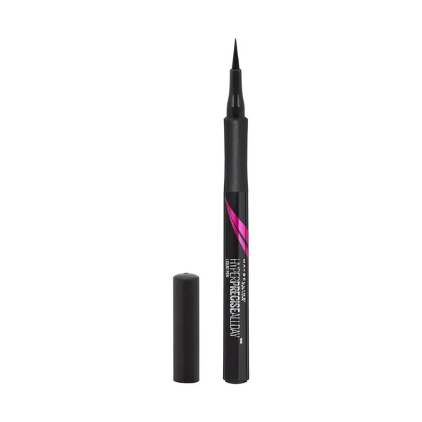 Maybelline New York Hyper Precise All Day Eyeliner - 700 Black - Siyah - Resim 3