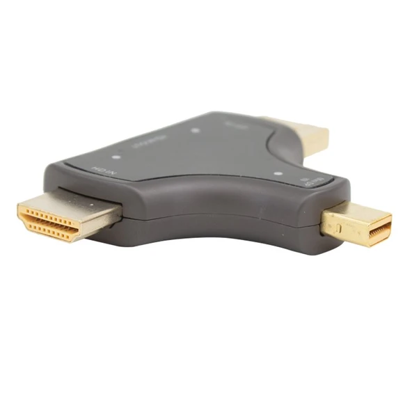 POWERMASTER MINI DP+DP+HDMI TO HDMI 4K ÇEVİRİCİ - Resim 2