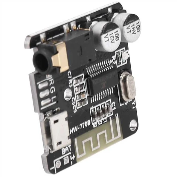 Powermaster Oto Teyp Bluetooth 5.0 Kiti (30X30 Mm) - Resim 2