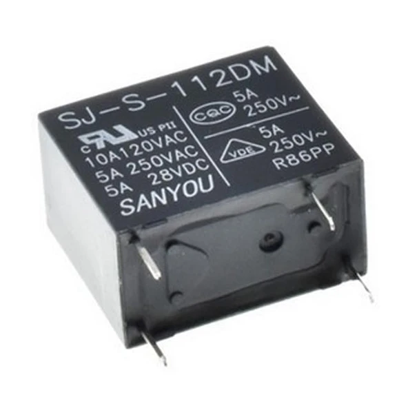SJ-S-112DM 4 Pinli Elektromanyetik Güç Rölesi