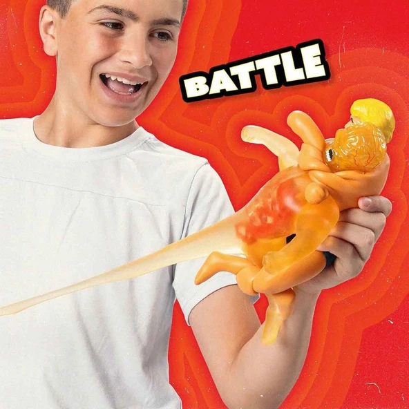 0095 SUN-BSF-FİGÜR STRECH ARMSTRONG RETRO 25CM - Resim 9