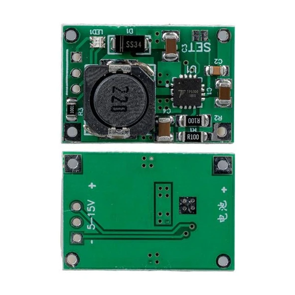 Weko TP5100 5-15V - 1S 4.2V / 2S 8.4V Lityum Batarya Şarj Modülü - Resim 2