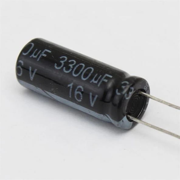 3300 MF 16 V Kondansatör ürün görseli 1