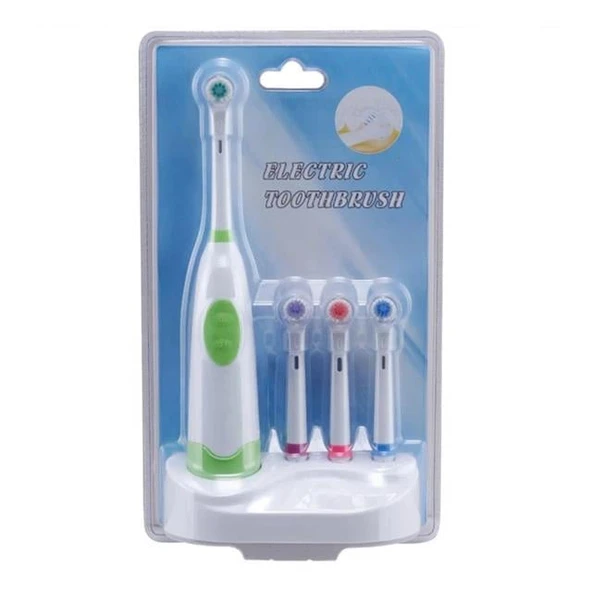 Powermaster G-08 Dönen Başlıklı Pilli Otomatik Diş Fırçası (3 Adet Yedek Başlık) - 3