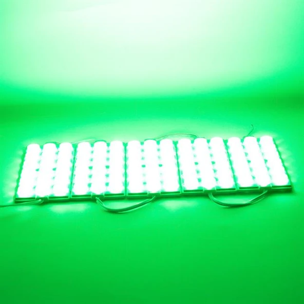 Powermaster 12 Volt 6 Watt Yeşil Modül Led - Resim 2