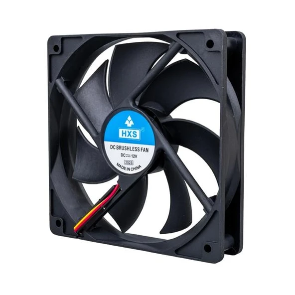 PowerMaster IC-216 Fırçasız DC Fan 120X120X25mm 12 Volt 3 Pin - Resim 2