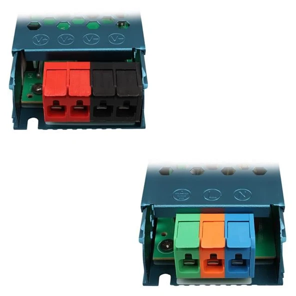 PowerMaster PM-26829 12 Volt 8.5 Amper 100 Watt Slim Metal Kasa Adaptör 180x50x23mm ürün görseli