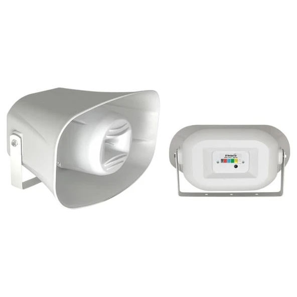 Osawa OSW-480T Aqua 50 Watt 16 CM Trafolu ABS Horn Hoparlör 8-16-32 Ohm 70-100 Volt Girişli 440x280x300mm ürün görseli