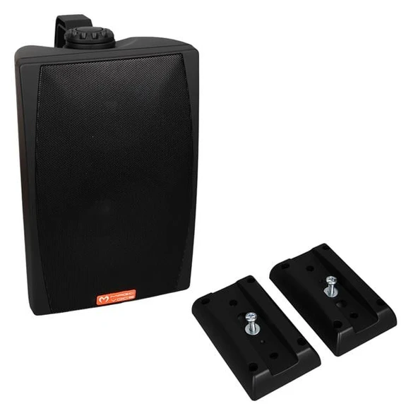 MagicVoice MV-03 16 CM 60 Watt Komütatörlü Hat Trafolu Siyah Sütun Hoparlör (2'li Takım) - 3