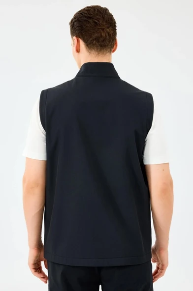 Skechers M Fitted Turtle Neck Softshell Vest S2520220 Erkek Yelek - Resim 4