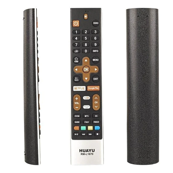 Skyworth RM-L1670 LCD LED TV kumandası - Netflix ve Google Play tuşlu ürün görseli