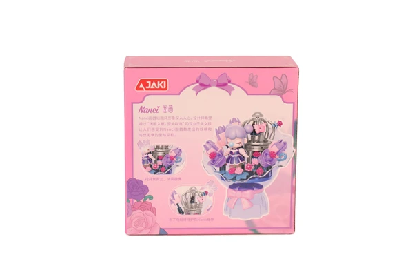 HK123 JAKİ ÇİÇEK BUKETİ 161 PARÇA BLOCK OYUNCAK ürün görseli