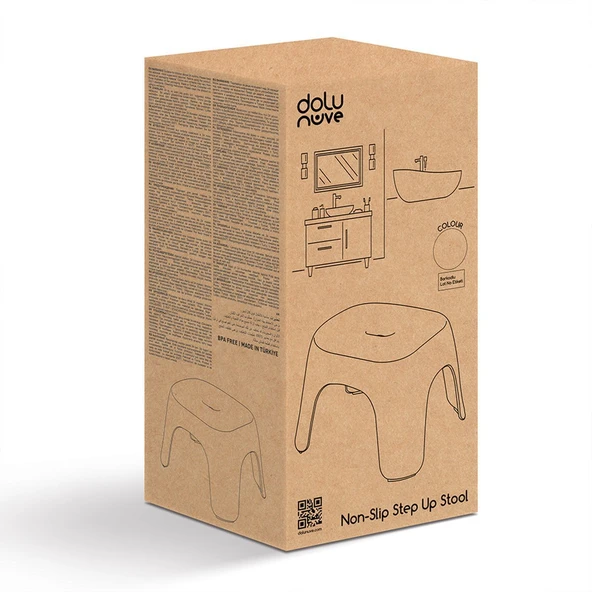 7126 Kaydırmaz Yükseltici Tabure Relax Bej -Dolu Oyuncak - 3