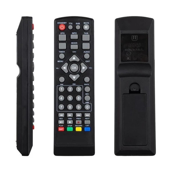 Millenium MLN-9000 - Globex GLB-8800 Uydu Alıcı Kumandası ürün görseli