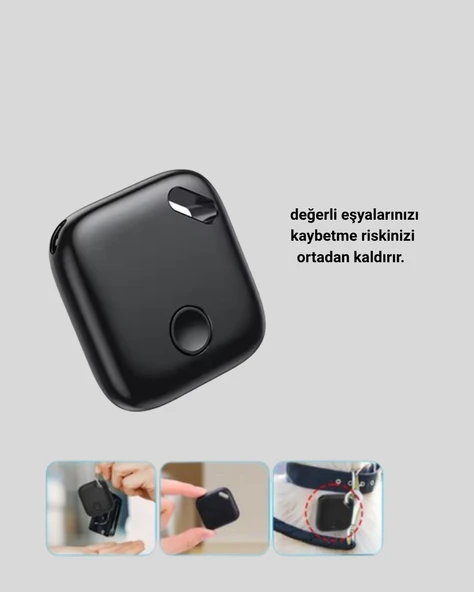 Bluetooth Akıllı Takip Cihazı Kompakt Tasarımlı ve Uzun Pil Ömürlü - Resim 2