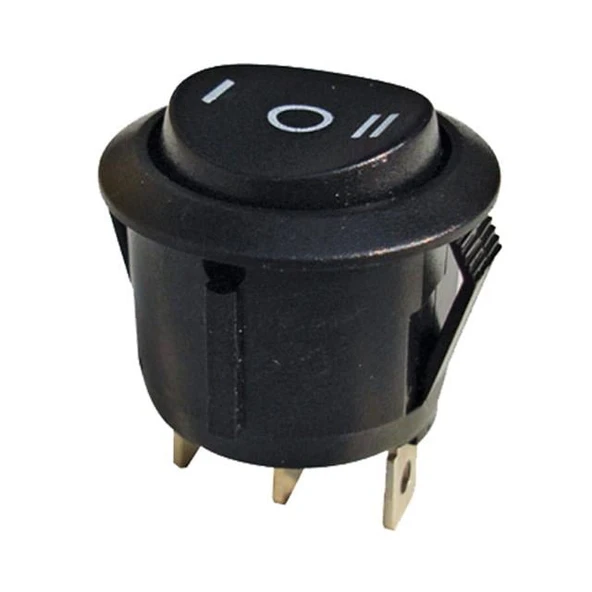 Powermaster PM-31598 Yuvarlak Anahtar Üç Konumlu 1.0.2 Işıksız ürün görseli