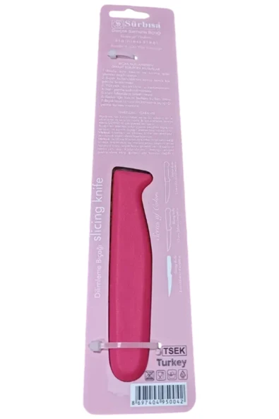 Sürbisa 61004 Nar Çiçeği Sürmene Sebze Bıçağı - Resim 2