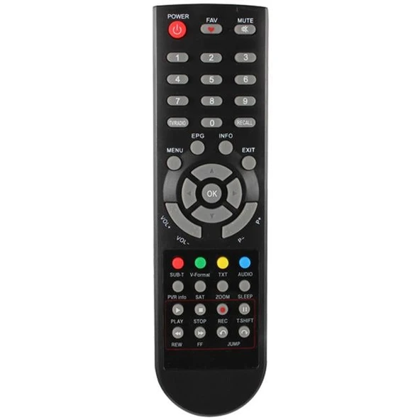 Sunny 14800 HD Uydu Alıcı Kumandası ürün görseli