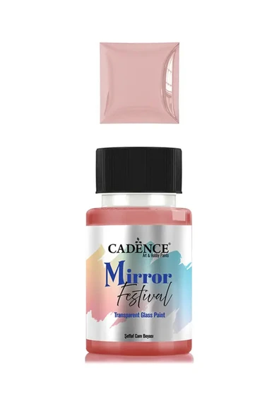 MF01 Bakır Cam Boyası Şeffaf 50ML - Cadence Mirror Festival ürün görseli 1