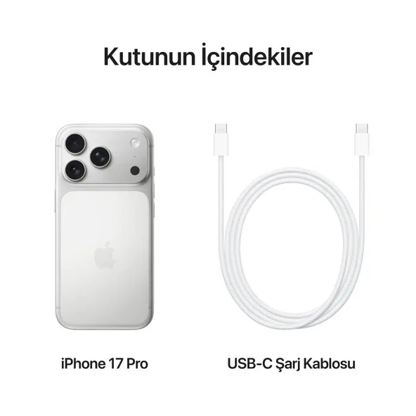 Apple iPhone 17 Pro 256 GB Gümüş (İthalatçı Garantili) - Resim 5