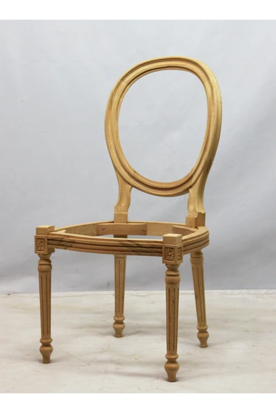 Golden Garden Klasik El Oymalı Sandalye – Kayın Ağacı, Doğal ve Kaliteli İşçilik ürün görseli