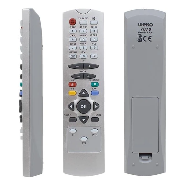 Vestel Seg 5000 FTA Uydu Alıcı Kumandası ürün görseli