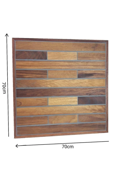 Golden Garden Iroko Masa Tablası Kare (70x70 cm) ürün görseli