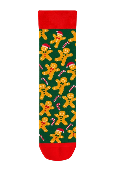 Goma Goma Socks Santa Claus ve Noel Desenli Renkli 4’lü Yılbaşı Çorap Seti - Resim 3
