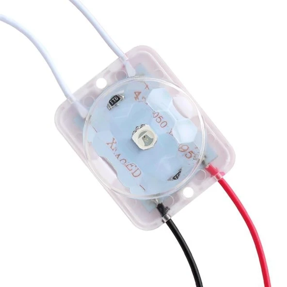 Powermaster Parlak Yanıp Sönen 24 Volt 1.5 Watt RGB Cob Modül Led ürün görseli 1