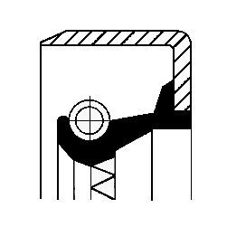 Scanıa Truck (12011388b) Yag Kecesi. Poyra B1ud5sfdrw 145.0x 170.0x 15.0 72nbr Scanıa - Corteco 82011388 ürün görseli 1