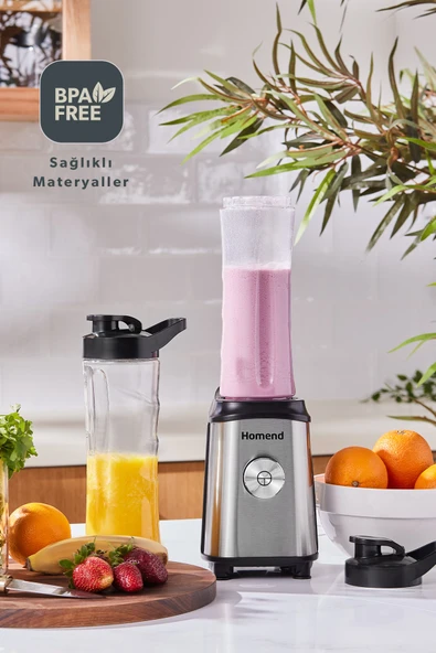 Homend Mixfresh 7010h Kişisel Blender Seti - 6