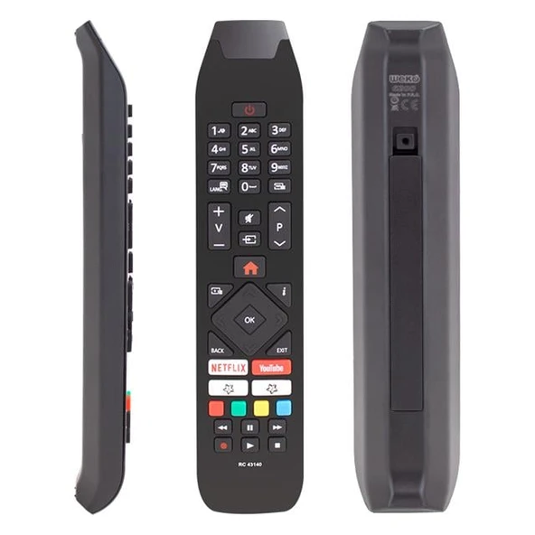Vestel RC 43140 H0297A Netflix-Youtube Tuşlu Tv Kumandası ürün görseli 1