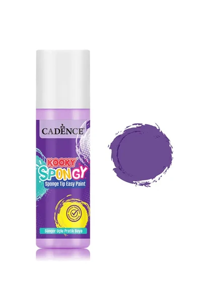 SPN05 Mor Spongy Sünger Uçlu Pratik Boya 100ML ürün görseli 1