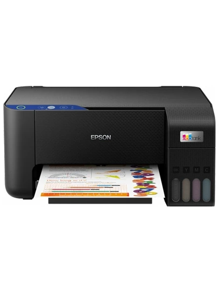 Epson EcoTank L3211 Tarayıcı + Fotokopi Renkli Çok Fonksiyonlu Tanklı Mürekkep Püskürtmeli Yazıcı ürün görseli 1