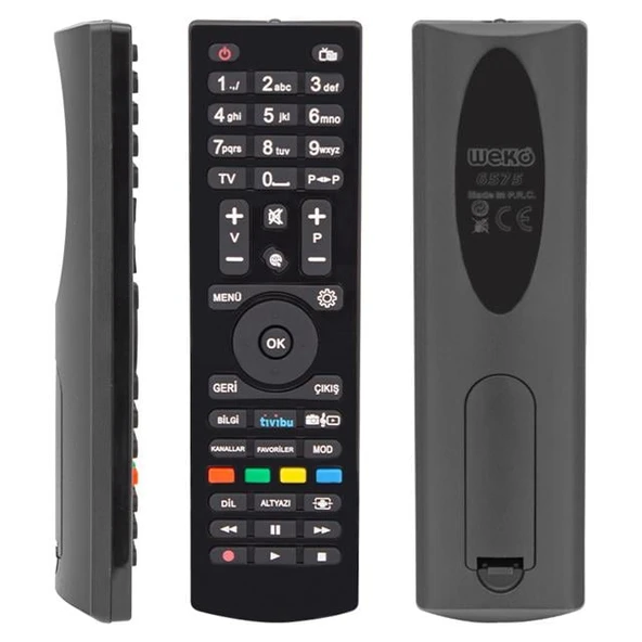 Türk Telekom Tivibu 2019 HD - IP TV Uydu Alıcı Kumandası ürün görseli