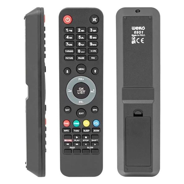 Nextstar 18000 HD Uydu Alıcı Kumandası 6951 ürün görseli 1