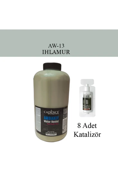 Ambiante Suya Dayanıklı Islak Zemin Boyası aw-13 Ihlamur 2 Litre + Katalizör ürün görseli 1