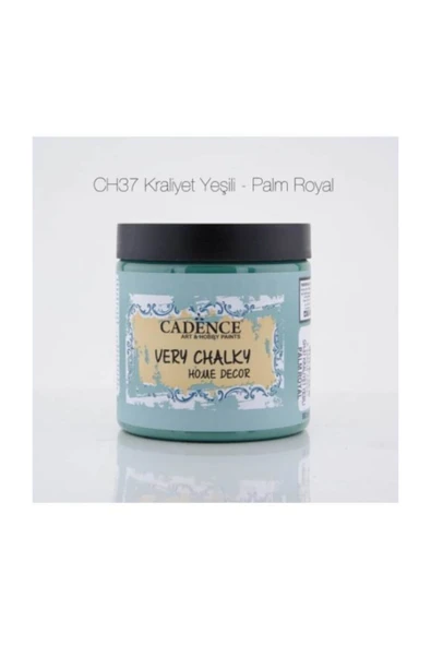 Very Chalky Home Decor Mobilya Boyası 500 ml. 37 KRALİYET YEŞİLİ ürün görseli 1