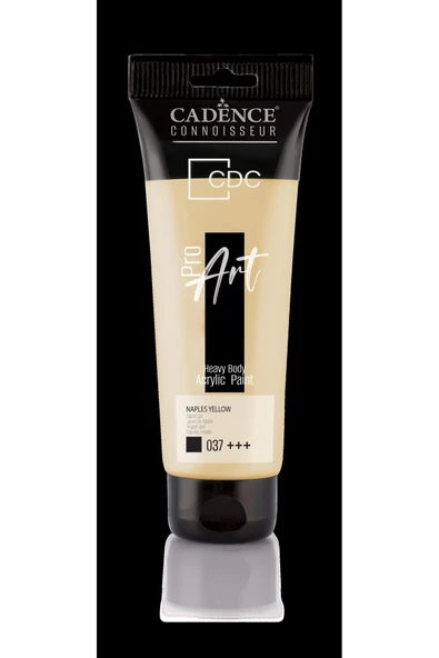 PROART HEAVY BODY AKRİLİK BOYA PR-037 NAPOLİ SARI 120ML ürün görseli 1