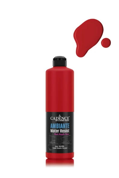 Ambiante Islak Zemin Boyası AW36 Kırmızı 500ML + Katalizör 20GR ürün görseli 1