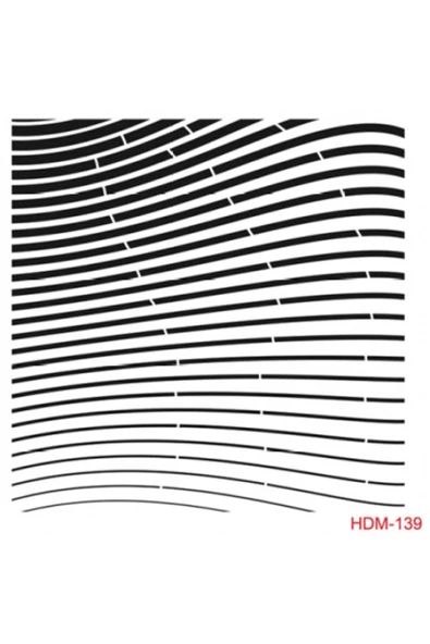 Home Dekor 25*25 Hdm 139 Stencil ürün görseli 1