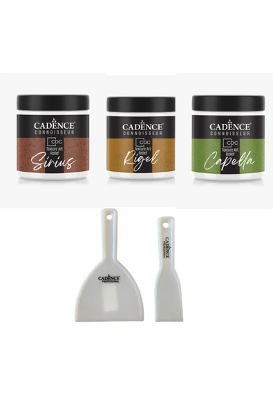 Doku Sanatı Rölyef Pasta 3'lü Set Capella , Rigel, Sirius ürün görseli