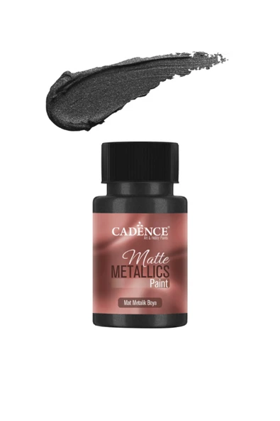 MMB36 Siyah Mat Metalik Boya 50ML ürün görseli 1