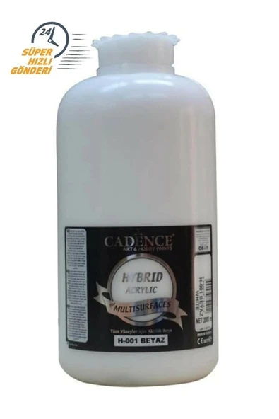 Cadence Beyaz H-001 2 Litre-tüm Yüzeyler Için Akrilik Kokusuz Boya-aynı Gün Kargoda ürün görseli 1