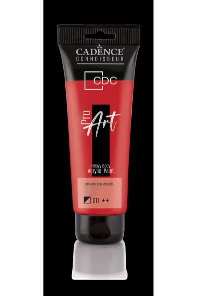 Proart Heavy Body Akrilik Boya Pr-011 Medıum Kadmiyum Kırmızı 120ml ürün görseli 1