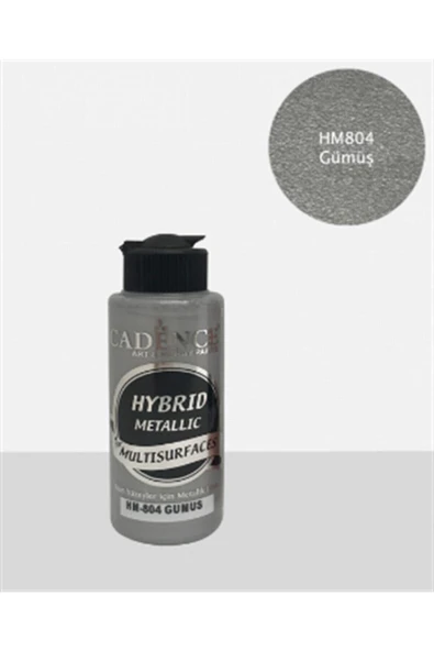 Hybrid Metalik Multisurfaces Hm-804 Gümüş 120 Ml ürün görseli 1