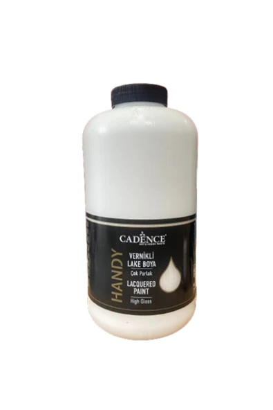 Cadence Vernikli Lake Boya Pak Beyaz 2 Litre L-002 ürün görseli 1