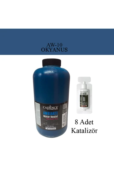 Ambiante Suya Dayanıklı Islak Zemin Boyası aw-10 Okyanus 2 Litre + Katalizör ürün görseli 1