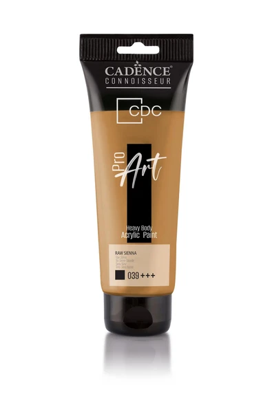 PR039 Doğal Sienna Cadence Proart Heavy Body Akrilik Boya 120ML - Cadence Tüp Akrilik Boya ürün görseli 1